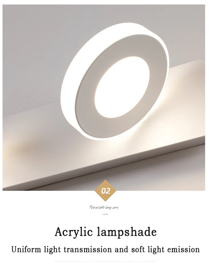 Led Bathroom Mirror Wall Lamp Vanity Light Waterproof