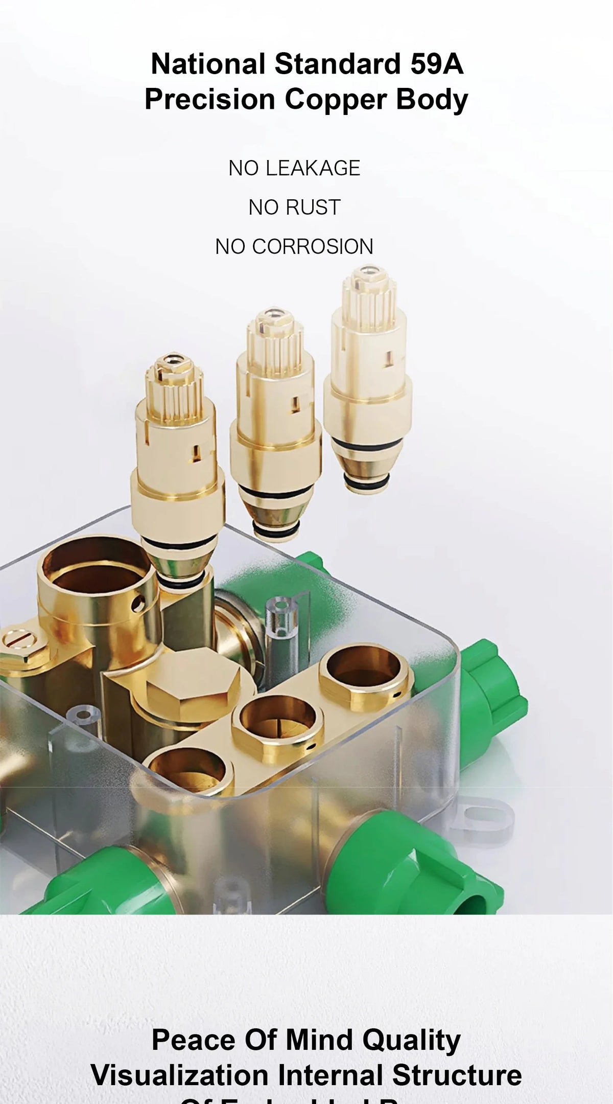 Luxury Brass Brushed Gold Led Digital Display Constant