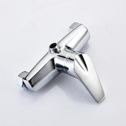 Brass Shower Faucet Mixer Valve Shower Head Hidden