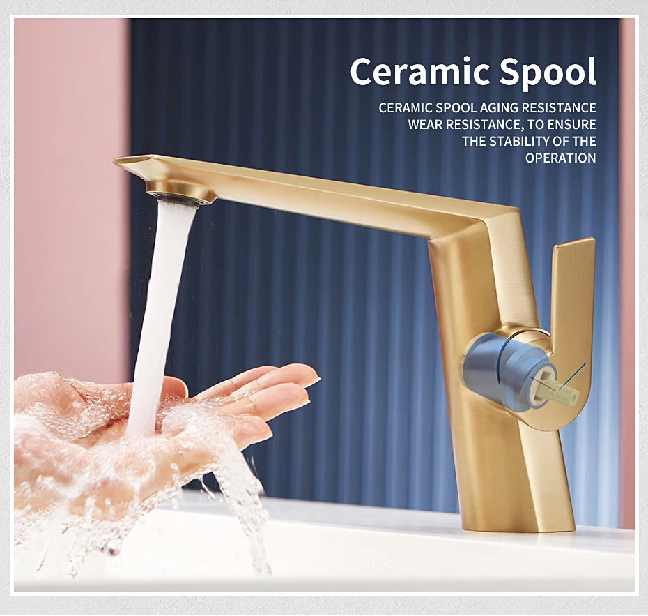 Basin Faucet Black Torneiras Bathroom Sink Faucet Handle