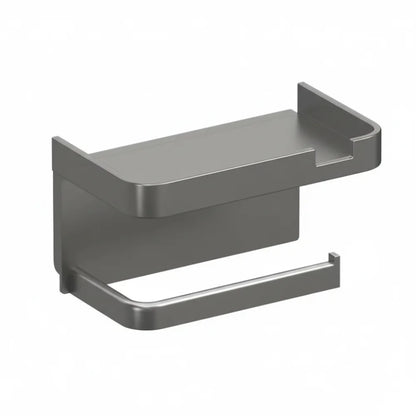 Plastic Toilet Paper Holder Wall Mounted No Drilling