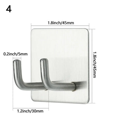 Robe Hook Wall Towel Hook Stainless Steel Coat