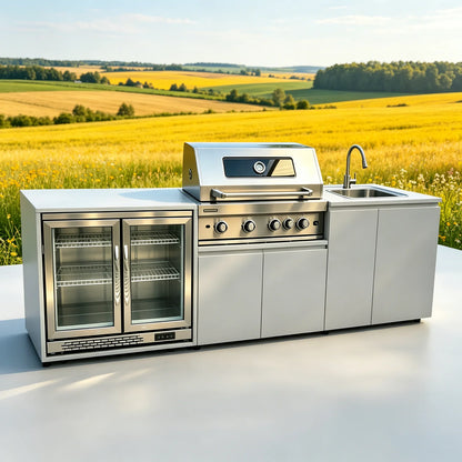 Backyard Patio Garden Outdoor Cabinets 304 Stainless Steel
