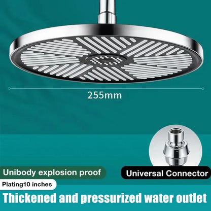 10 Inch Big Panel Rainfall Shower Head High