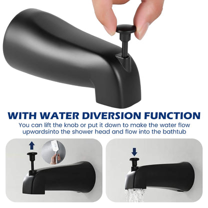 Shower Mixer Bath Faucet Modern Bathroom Sink Faucet