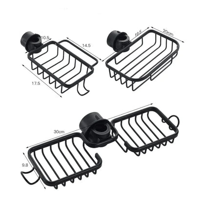 Sink Faucet Shelf Bathroom Shelf Soap Sponge Drain
