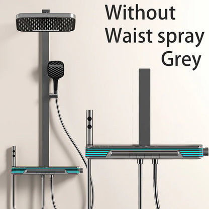 Spa Waist Spray Digital Bathroom Shower Ambient Lighting