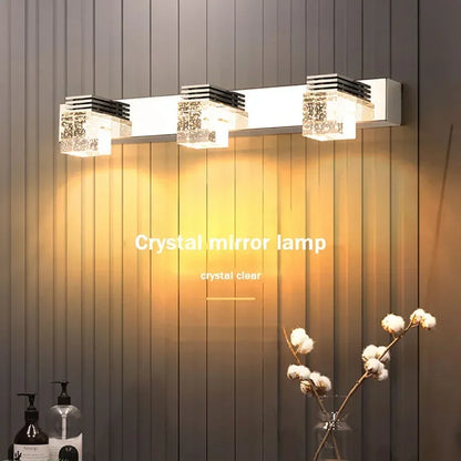 Modern Led Wall Lamp Crystal Sconce Living Dining