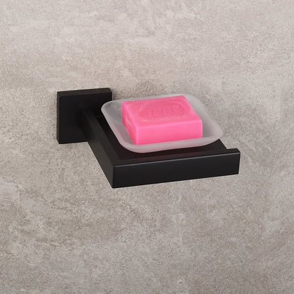 Matte Black Bathroom Hardware 304 Stainless Steel Towel