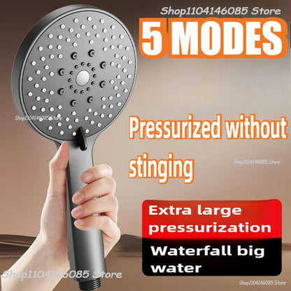 Bathroom Sprayer Shower Head Water Saving Handheld Rain
