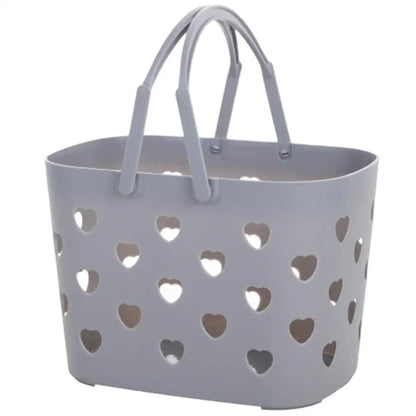 Shower Caddy Drainage Holes Plastic Bath Basket College