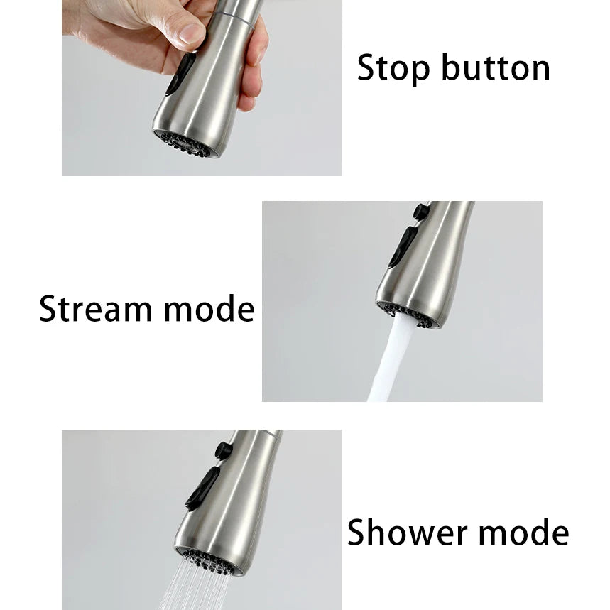 Smart Digital Touch On Faucets Stainless Steel Cold