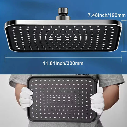Large Size High Pressure Overhead Rain Shower Head