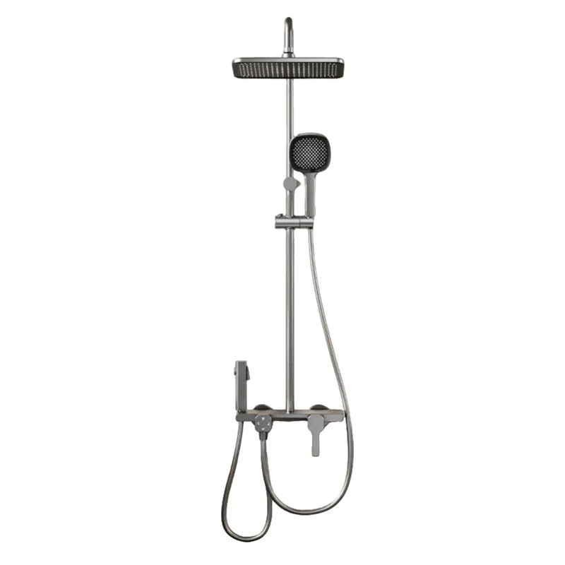 Bathroom Gray Pressure Shower Hotel Bathtub Faucet Cold