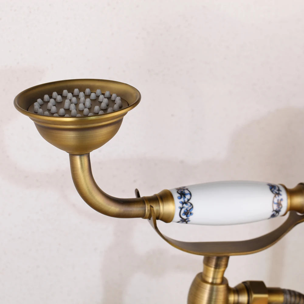 Zappo Bathtub Faucet Vintage Telephone Style Dual Handles