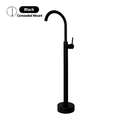 Luxury Bathtub Faucet Cold Mixing Rust Prevention Easy