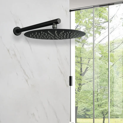Brushed Gold Black Chrome Grey Overhead Shower Head