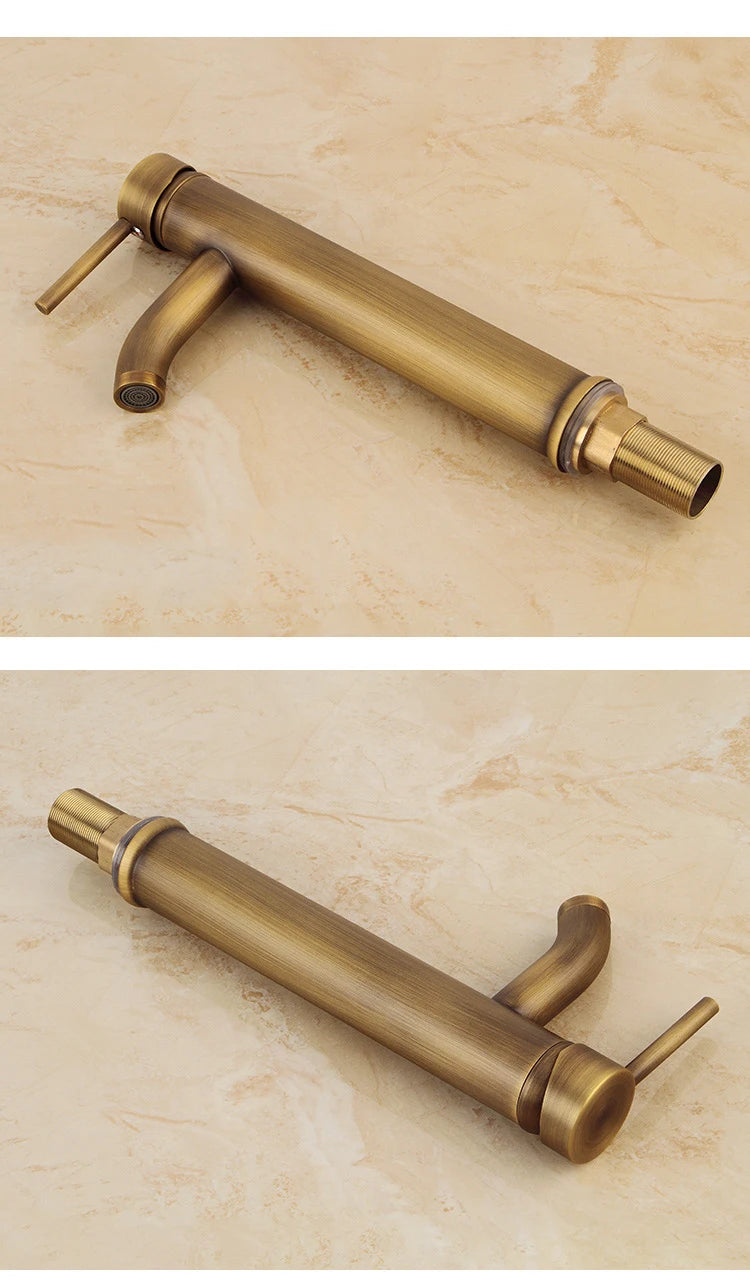 Antique Bronze Basin Faucets Bathroom Faucet & Cold