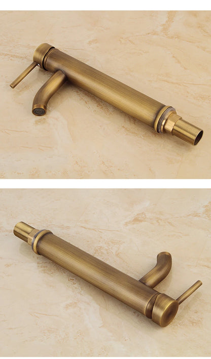 Antique Bronze Basin Faucets Bathroom Faucet & Cold