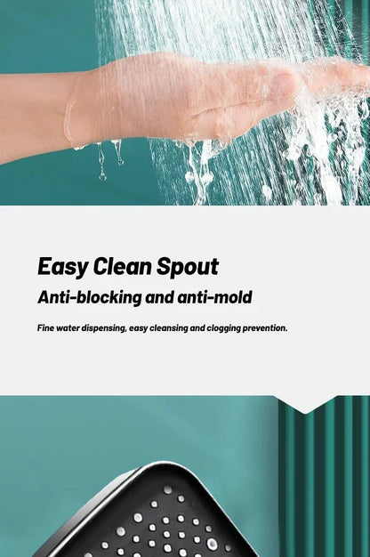 1-4pcs High Quality Bathroom High Pressure Rain Shower