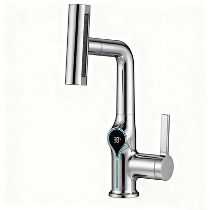 Multi Functional Waterfall Basin Faucet Mode Mixer Tap