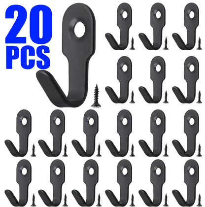 Mini Stainless Steel Hook Screw Items Key Rack