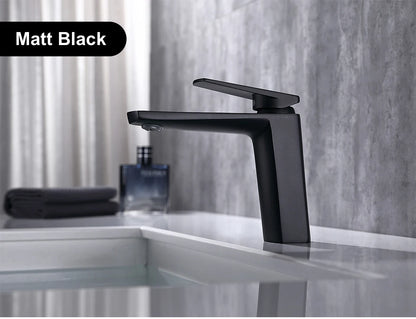 Vgx Brushed Gold Bathroom Faucets Square Basin Mixer