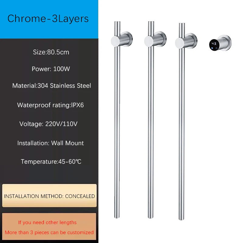 Oxg Thermostatic Electric Towel Rack Heat Towel Holder