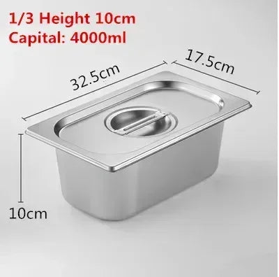 Square Basin Rectangle Tray Basin Lid Gn Pan