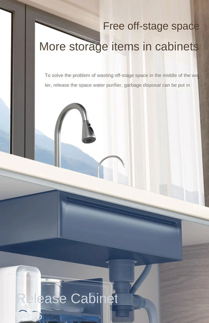 Integrated Waterfall Sink Honeycomb Technology Large Digitial