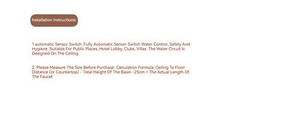 Ceiling Design Bathroom Bubbler & Cold Hang Faucet