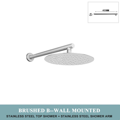 White Black Gold High Quality 8/10 Inch Stainless
