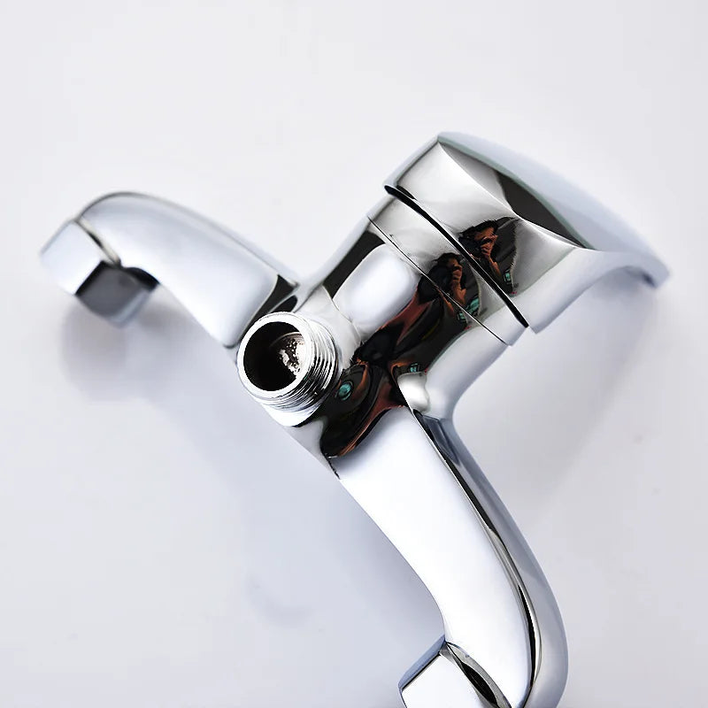 Brass Shower Faucet Mixer Valve Shower Head Hidden