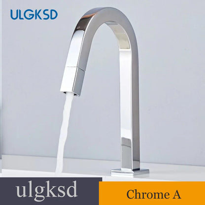 Chrome Cold Water Faucet Brass Rotating Out Water