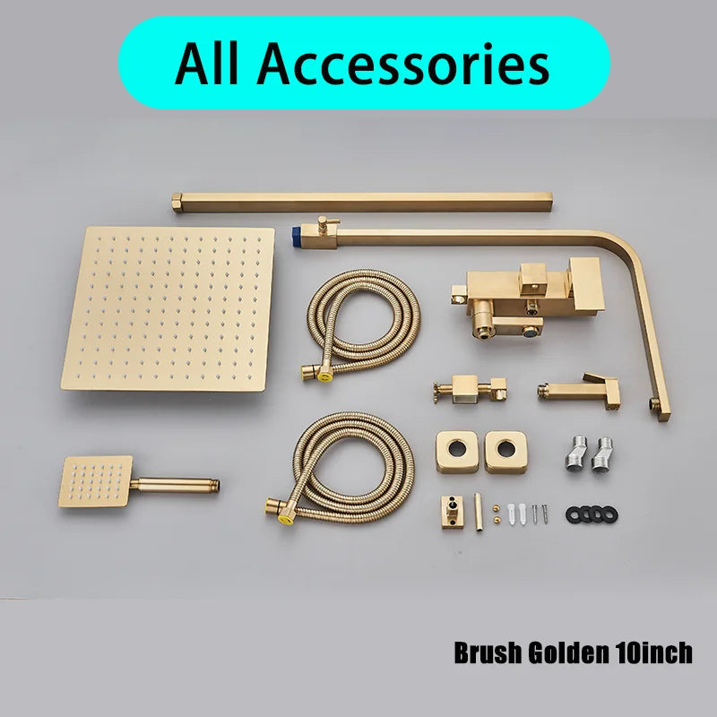 Black Shower Faucet Ways Showers Faucet Systems Adjustable