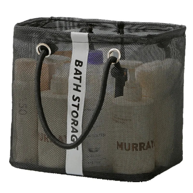 Large Mesh Shower Caddy Wide Mouth Quick Dry