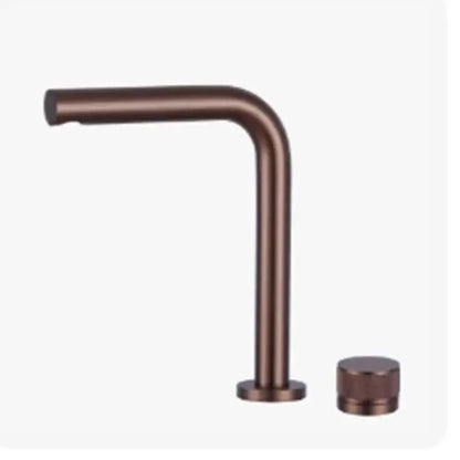 Brushed Rose Gold Basin Faucet Bathroom Bathtub Faucet