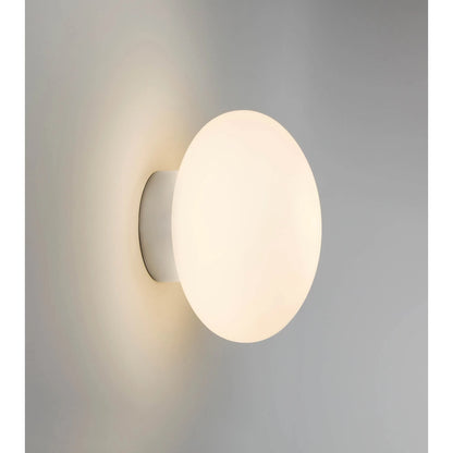 Modern White Wall Lamp Ball Glass Wall Sconce