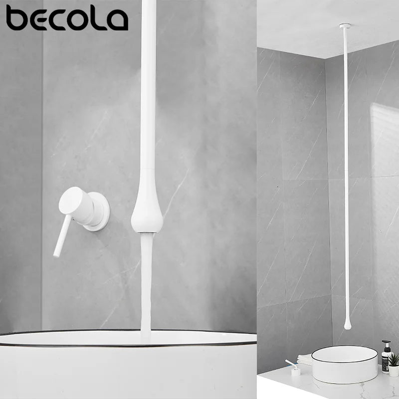 Ceiling Design Bathroom Bubbler & Cold Hang Faucet