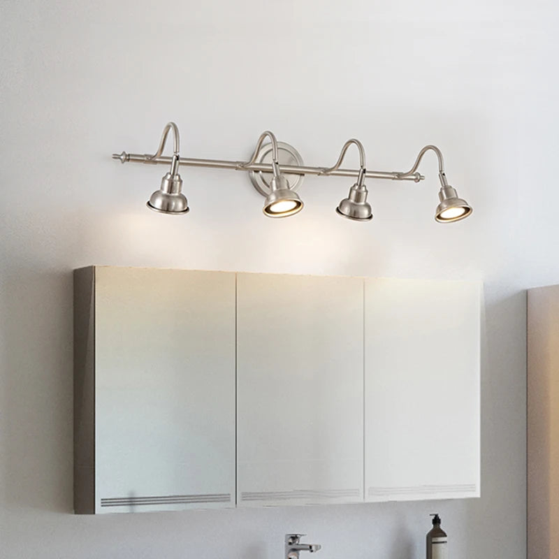 Led Mirror Headlight Anti Fog Mirror Cabinet Bathroom