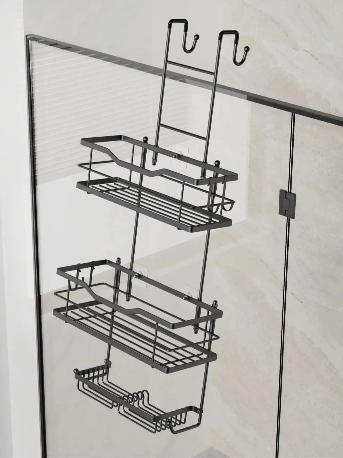 Tier Hanging Shower Caddy Large Capacity Hanging Shower