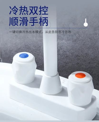 Simple Bathroom Sink Faucet Washbasin Multi-Purpose Cold Water