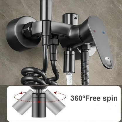 Bathroom Shower Faucet Spray Gun Brass Cold Water