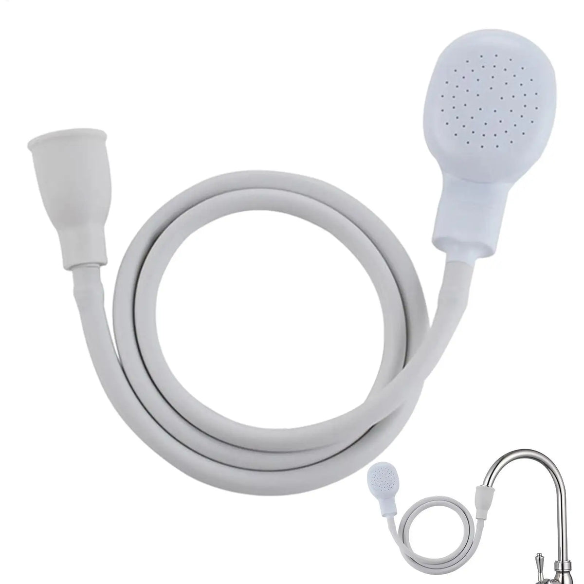 Universal Sink Spray Rubber Hose Handheld Rain Shower