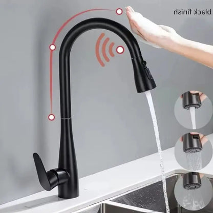 Gegve Smart Touch Faucets 304 Stainless Steel Removable