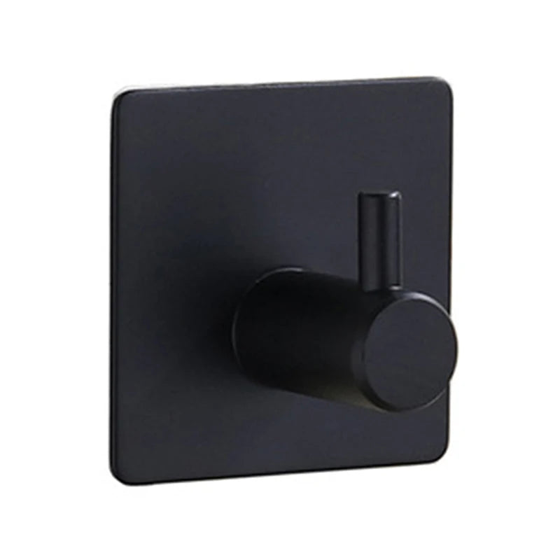 Aluminum Alloy Robe Hook Towel Hooks Self Adhesive