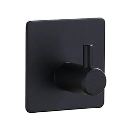 Aluminum Alloy Robe Hook Towel Hooks Self Adhesive