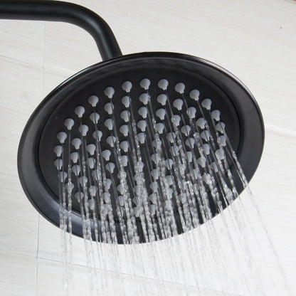 Kemaidi Bathroom Black Shower Wall Mounted Rainfall Shower