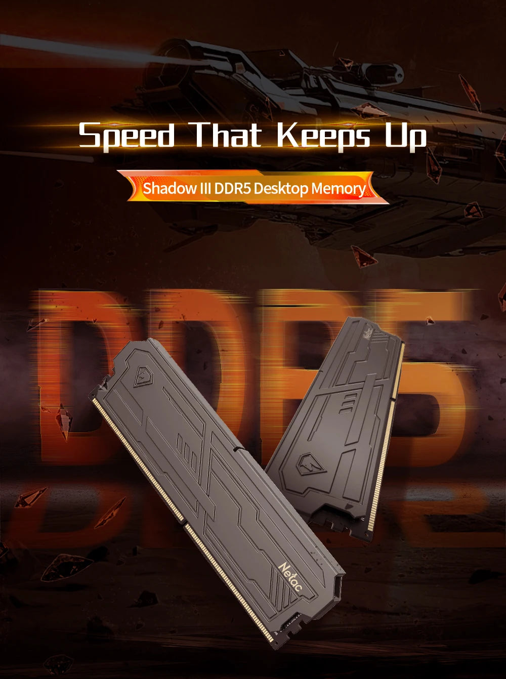 Netac Ddr5 32gb 16gbx2 Memoria Ram Ddr5 4800mhz