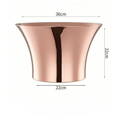 304 Stainless Steel Deer Head Ear Rose Gold
